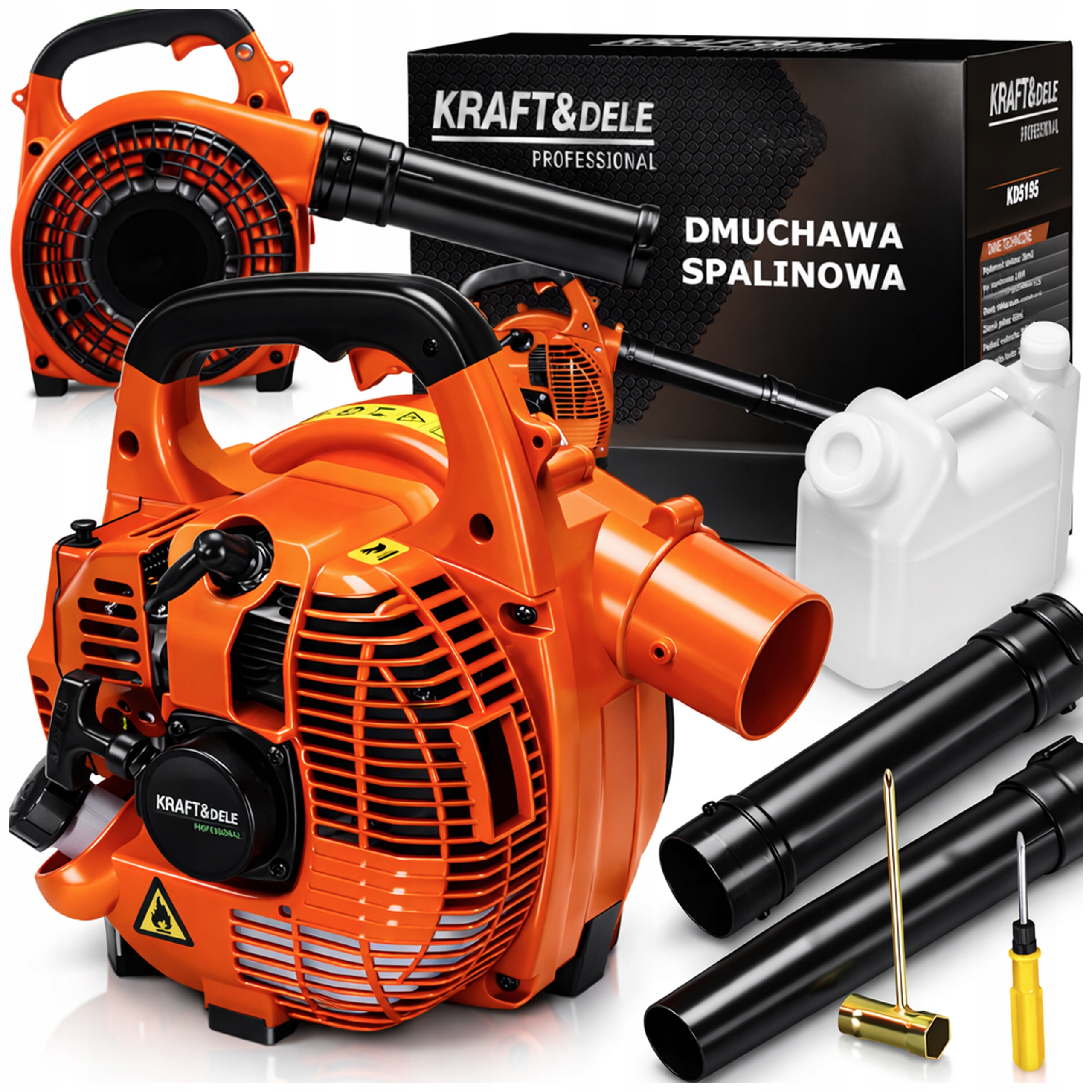 VÝKONNÁ ZÁHRADNÁ FREZA NA LÍSTIE A SNEH 2,8 HP